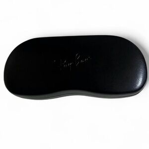 Ray Ban Black Eyewear Case with cleaning cloth Luxury Stylish